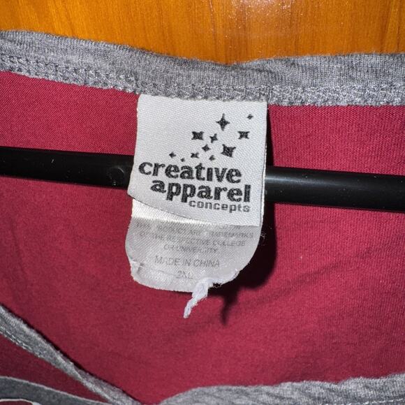 University of Oklahoma Sooners Nation OU LS TShirt Womens 2X Creative Apparel - Picture 4 of 9